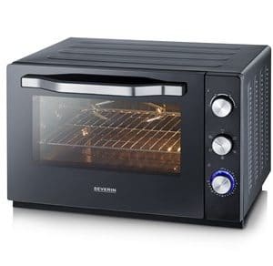 TO 2066 toaster ovn 60 L Sort Grill 2200 W