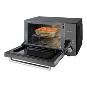 ProfiCook PC-MWG 1204 - microwave oven with grill - freestanding - black