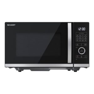 Sharp Quality series YC-QG234AE-B - microwave oven with grill - freestanding - black