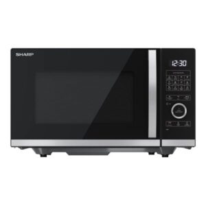 Sharp Quality series YC-QG254AE-B - microwave oven with grill - freestanding - black